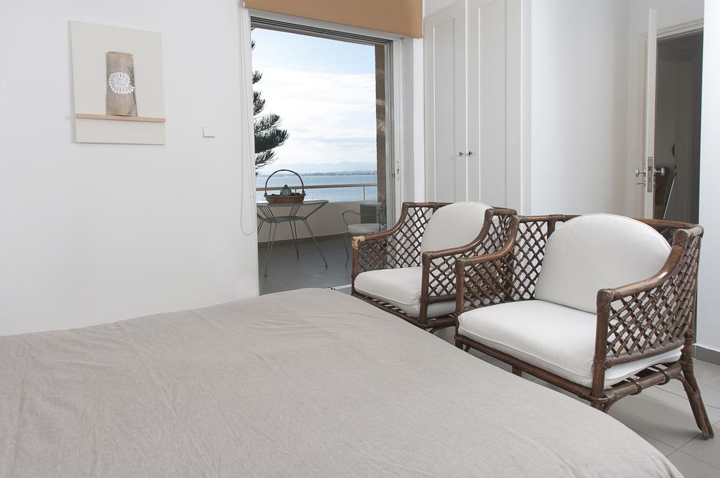 Messinian Blue Seaside Villa Kalamáta Kültér fotó